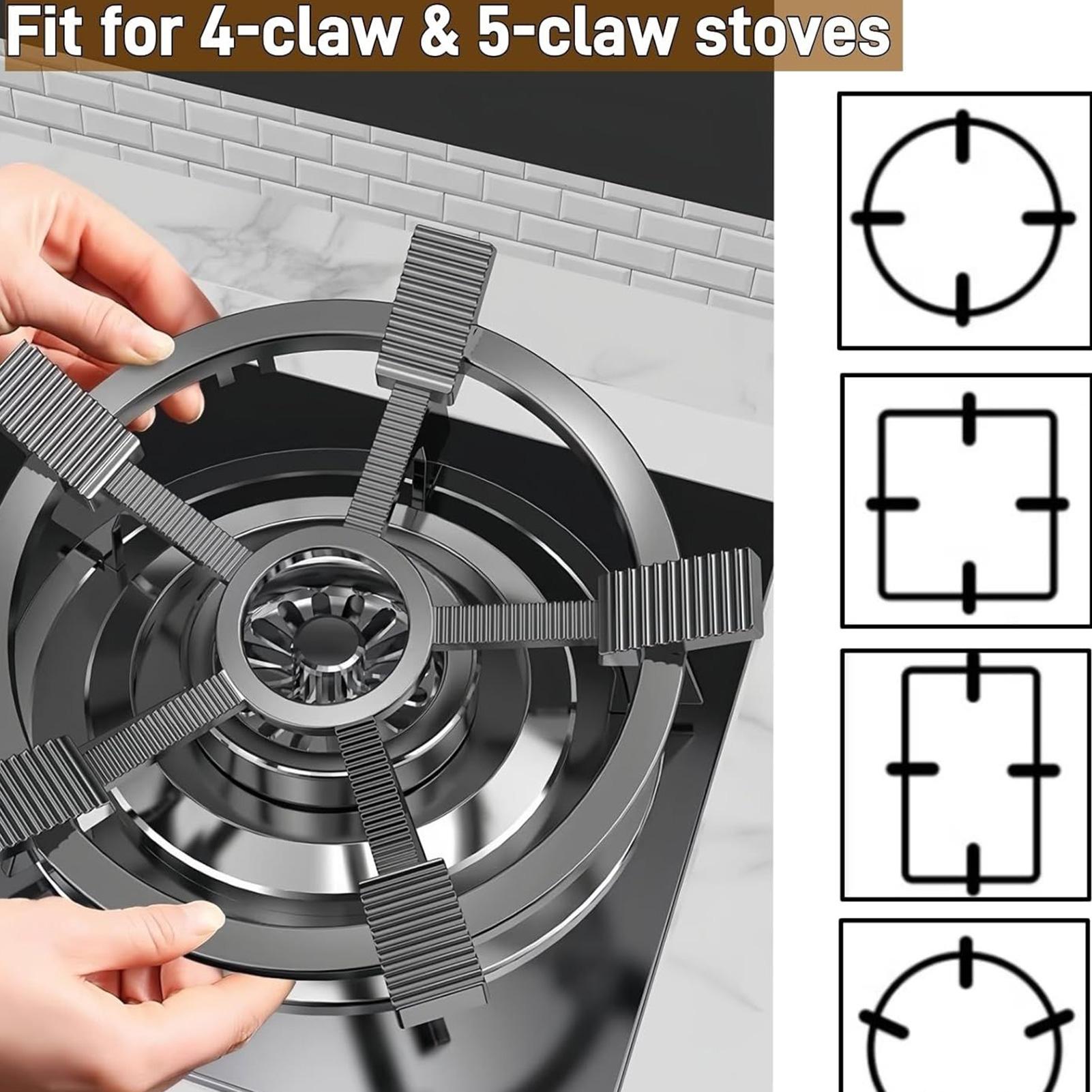 Camping Cooking Ring - موقد حلقة موقد رف مع مخالب