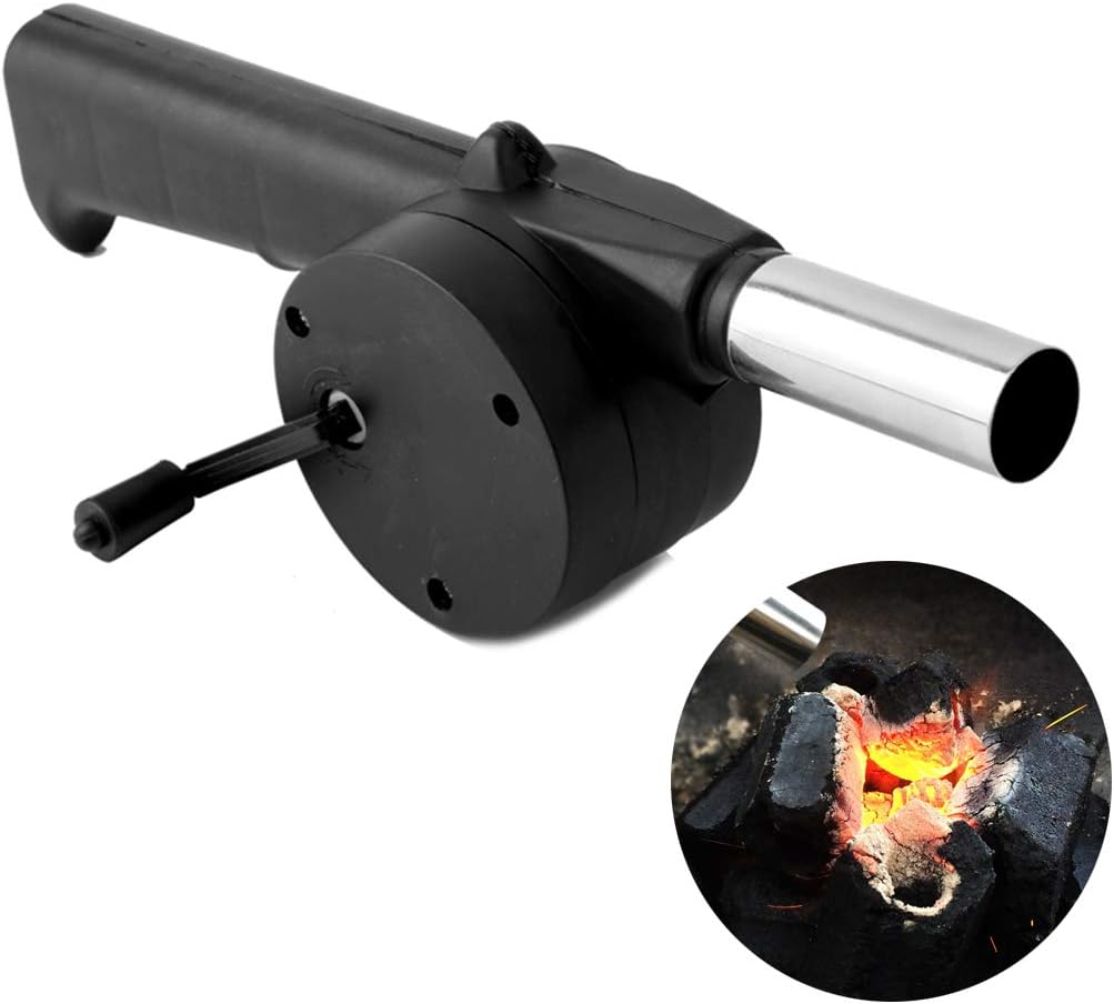 Camping Cooking Accessories Set - منفاخ هواء محمول للشواء في الهواء