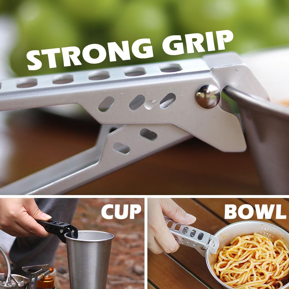 Camping Cooking Accessories Set - في الهواء الطلق مقاومة للحرارة وعاء