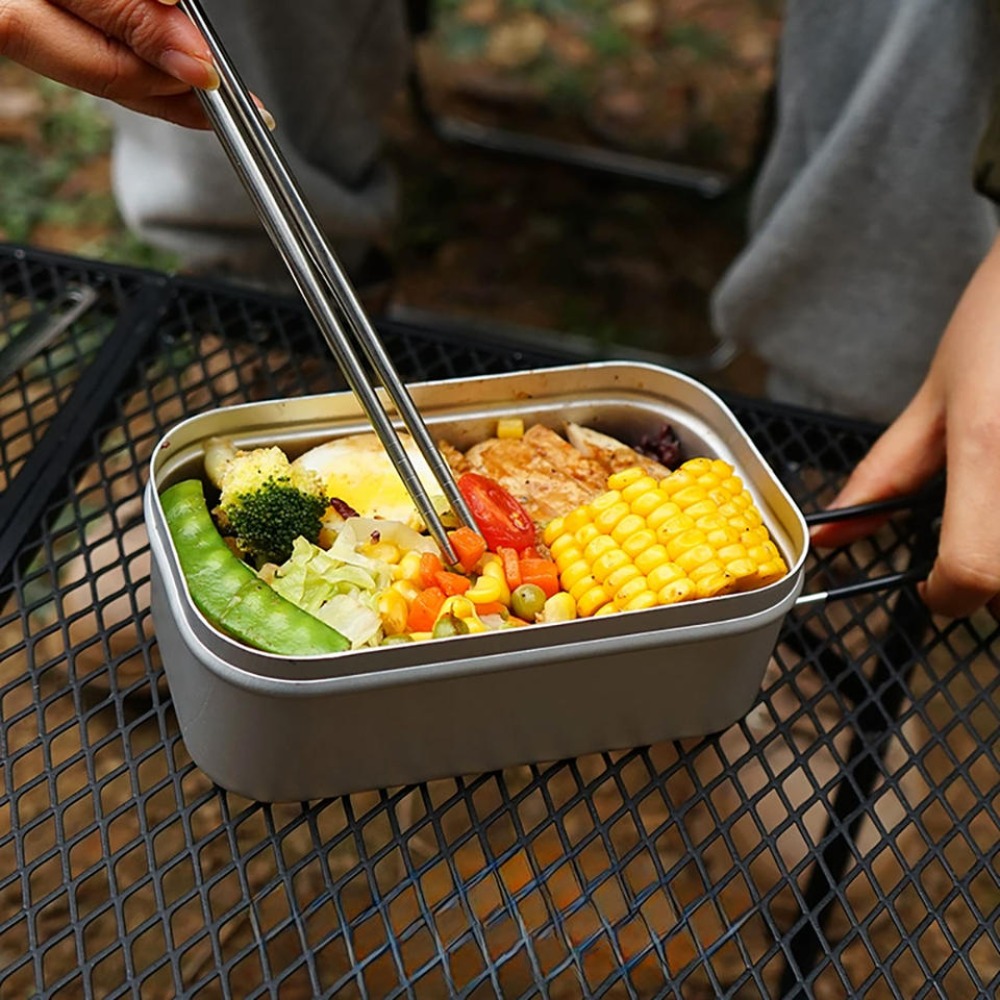 Camping Cooking Accessories Set - أدوات طهي خفيفة الوزن للتخييم، صندوق