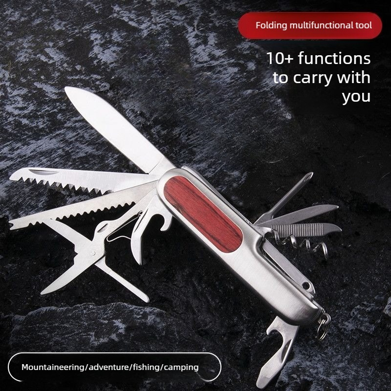 Camping Cooking Knives - سكين سويسري متعدد الوظائف 10 في