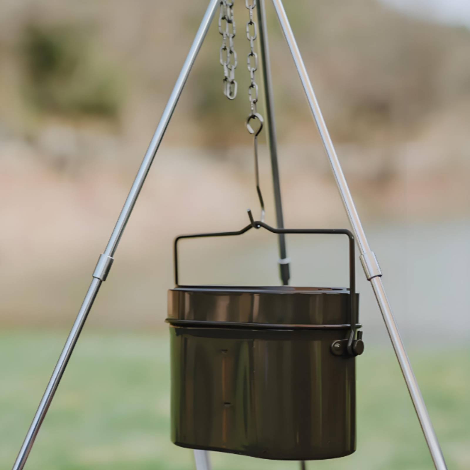 Camping Cooking Box Set - طقم طهي للتخييم متعدد الوظائف بتصميم