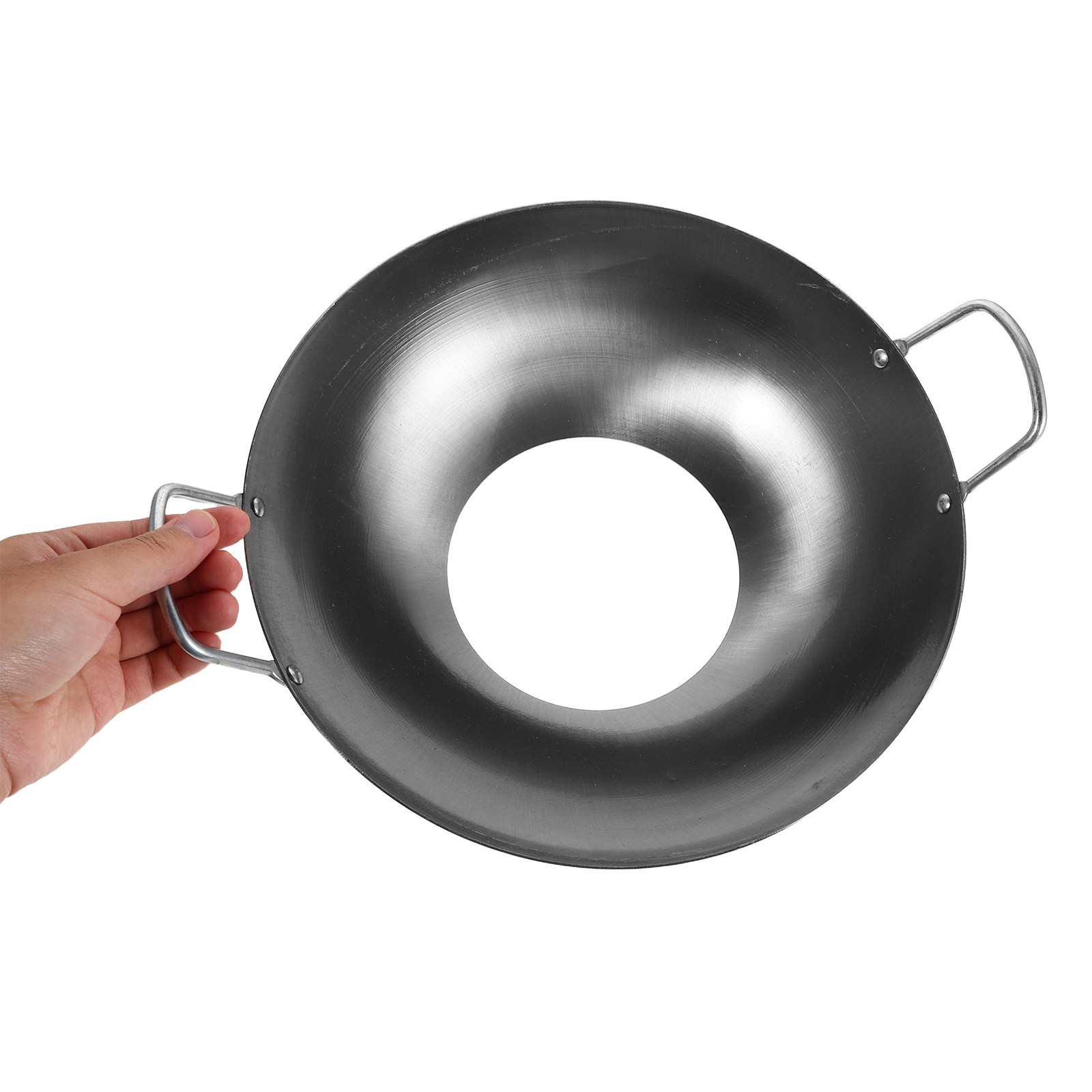 Camping Cooking Ring - حامل ووك حديدي غير قابل للانزلاق،
