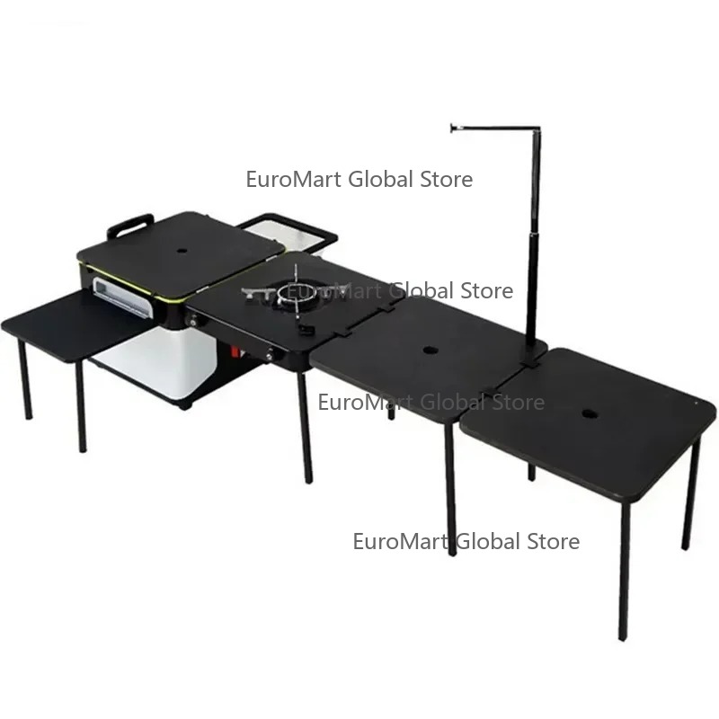 Quality Camping Cooking Set - JWQ-007 صندوق مطبخ محمول عالي الجودة