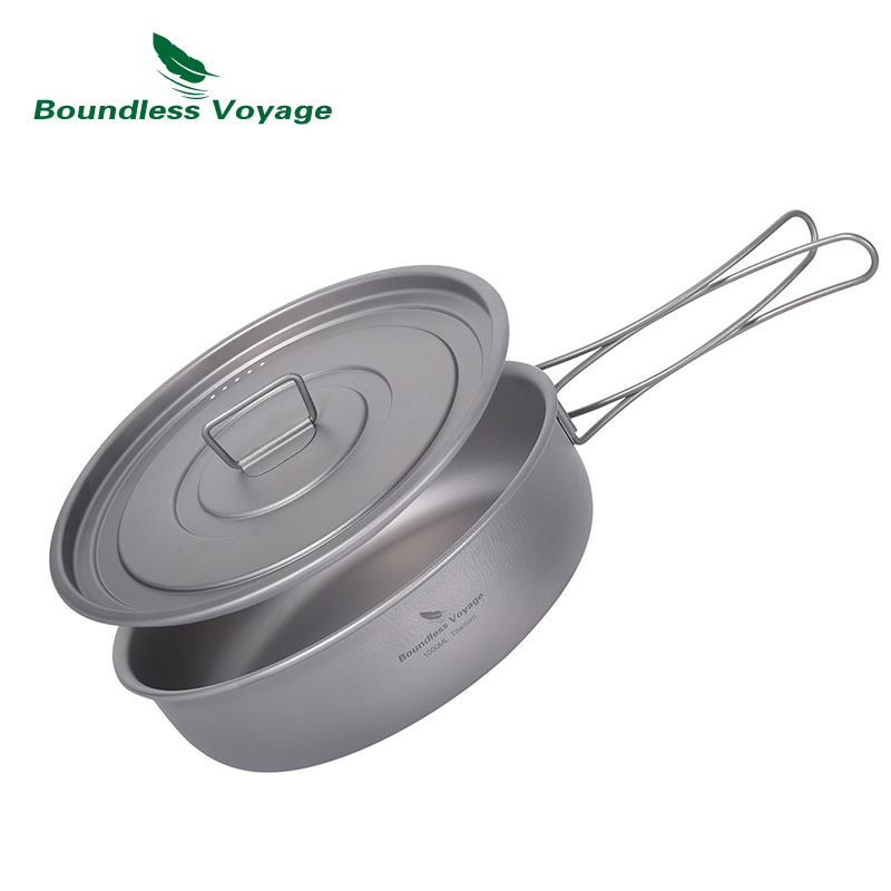 Camping Cooking Range - مقلاة تيتانيوم لا حدود لها مع