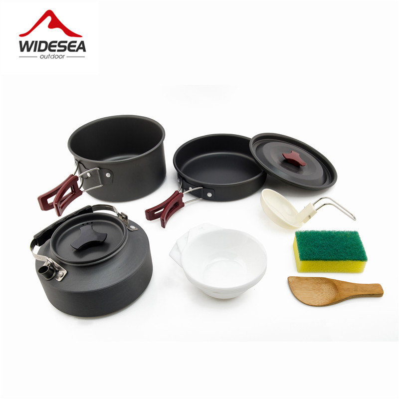 Camping Cooking Set Jetboil - Widesea التخييم طقم حلل استانلس ستيل