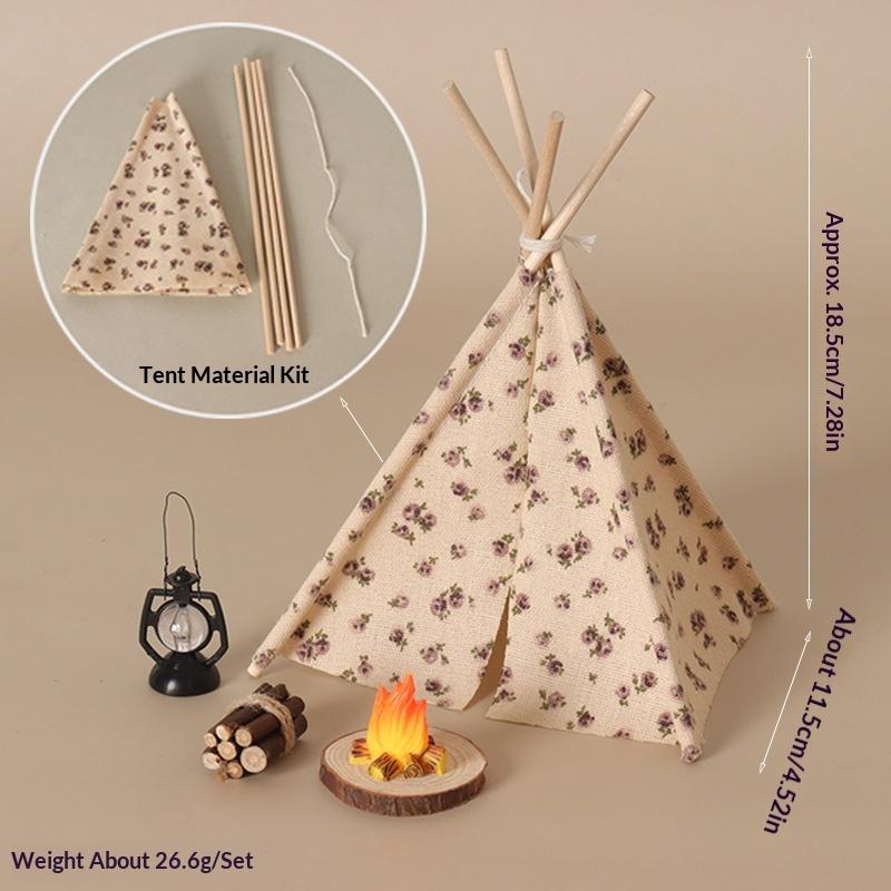 Camping Cooking Accessories Set - مجموعة واحدة من ديكورات مشهد الشواء