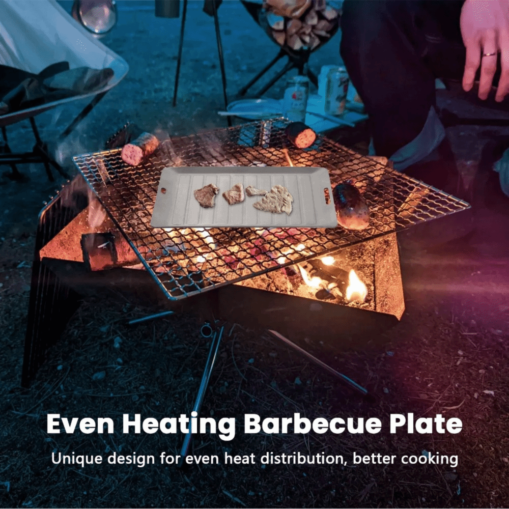 مقلاة شواء من التيتانيوم متينة - مراجعة Camping Cooking Lightweight وسعره