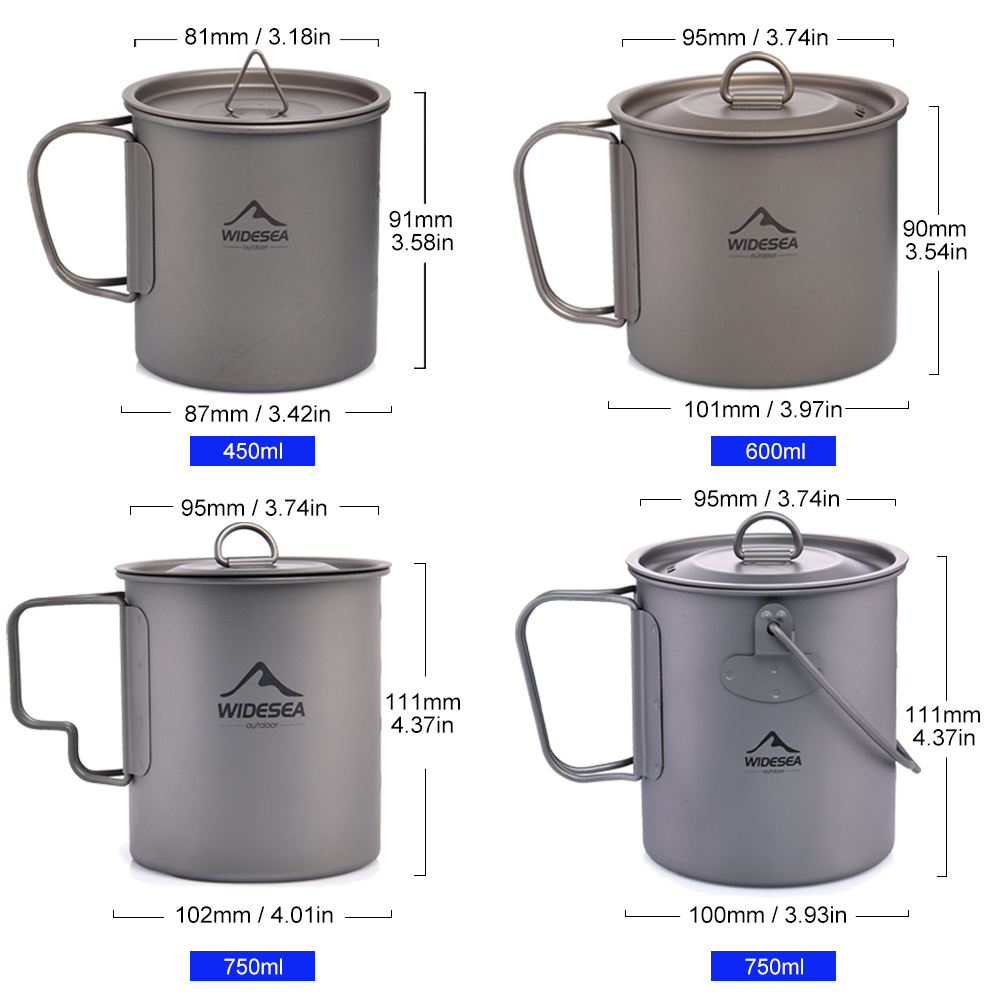 كوب تخييم من التيتانيوم من ويد - مراجعة Camping Cooking Set Jetboil وسعره