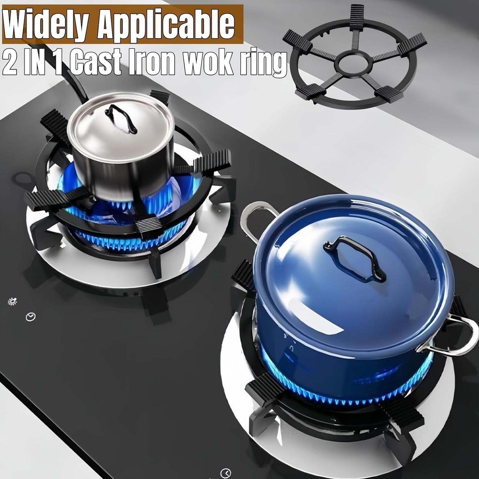 موقد حلقة موقد رف مع مخالب غير - مراجعة Camping Cooking Ring وسعره