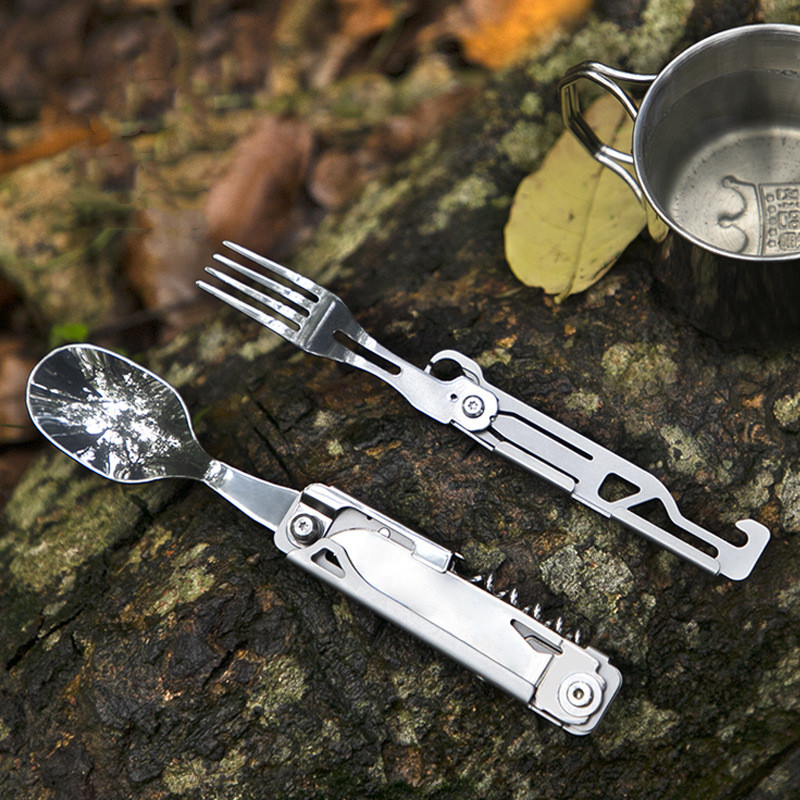 طقم شوكة وملعقة متعدد الوظائف  - مراجعة Camping Cooking Set Jetboil وسعره