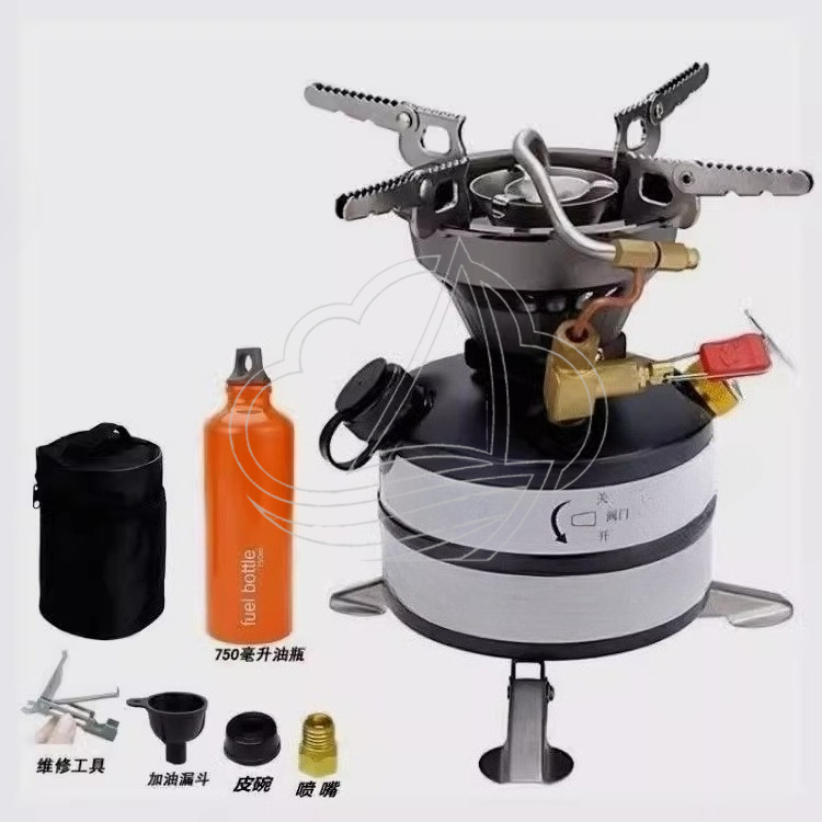 طقم موقد تخييم محمول متعدد الو - مراجعة Camping Cooking Stove وسعره
