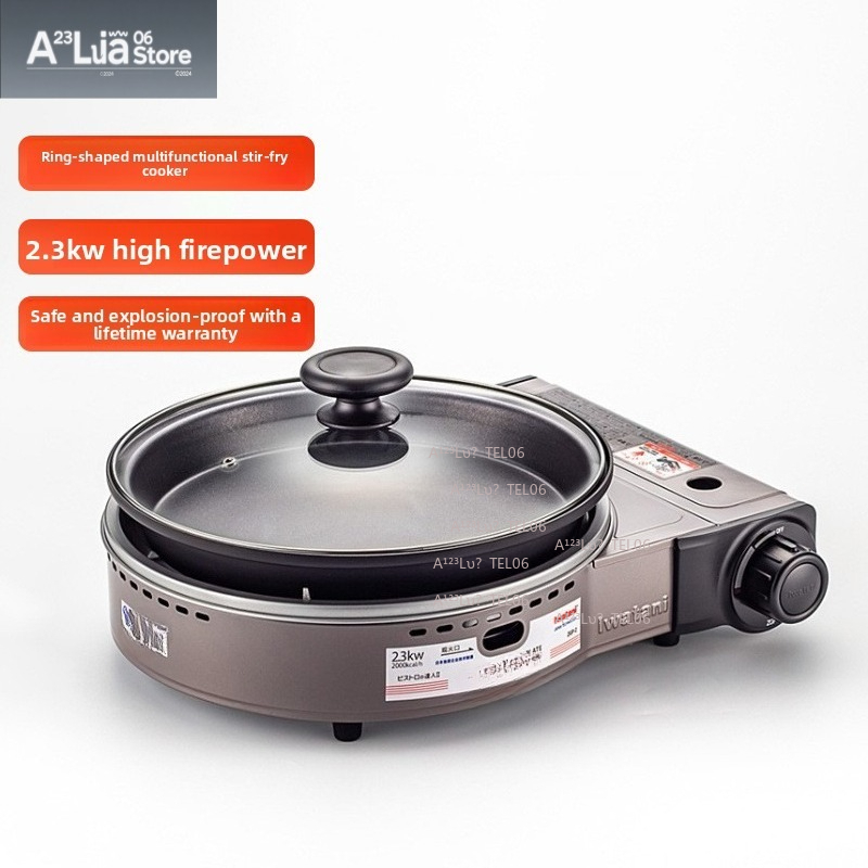 موقد غاز محمول مقاوم للرياح ZG - مراجعة Camping Cooking Stove وسعره
