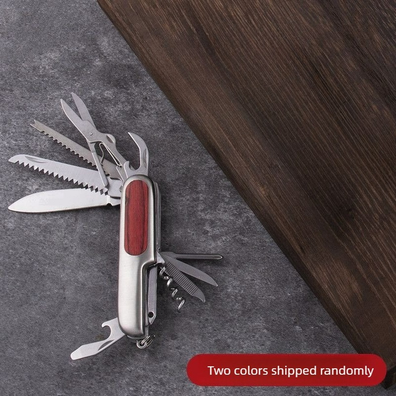 سكين سويسري متعدد الوظائف 10 ف - مراجعة Camping Cooking Knives وسعره