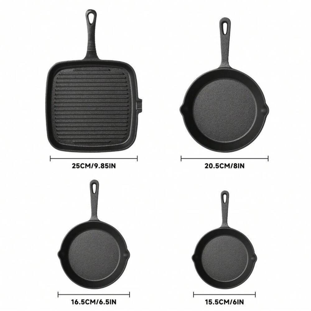 مجموعة أواني طهي من الحديد الز - مراجعة Camping Cooking Set For 4 وسعره
