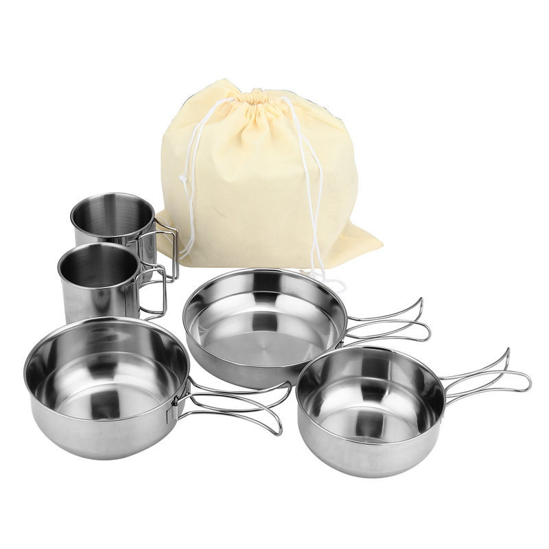 مجموعة أواني طهي قابلة للطي من - مراجعة Camping Cooking Box Set وسعره