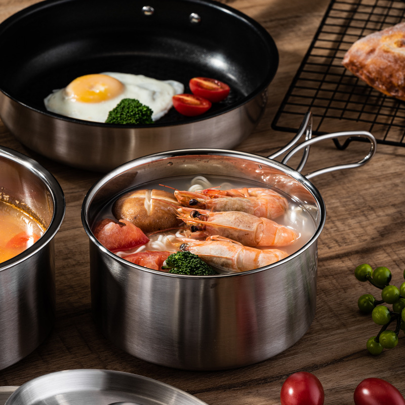 طقم أواني طهي محمول للتخييم وا - مراجعة Camping Cooking Set For 4 وسعره