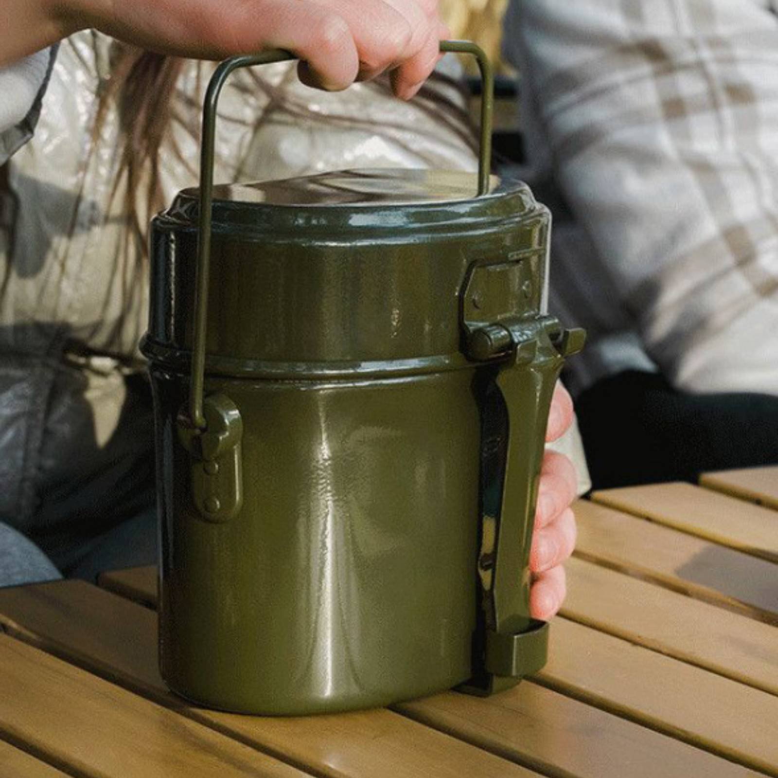 طقم طهي للتخييم متعدد الوظائف  - مراجعة Camping Cooking Box Set وسعره