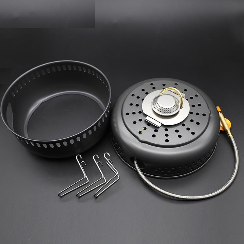 التخييم موقد غاز الكحول موقد و - مراجعة Camping Cooking Accessories Set وسعره