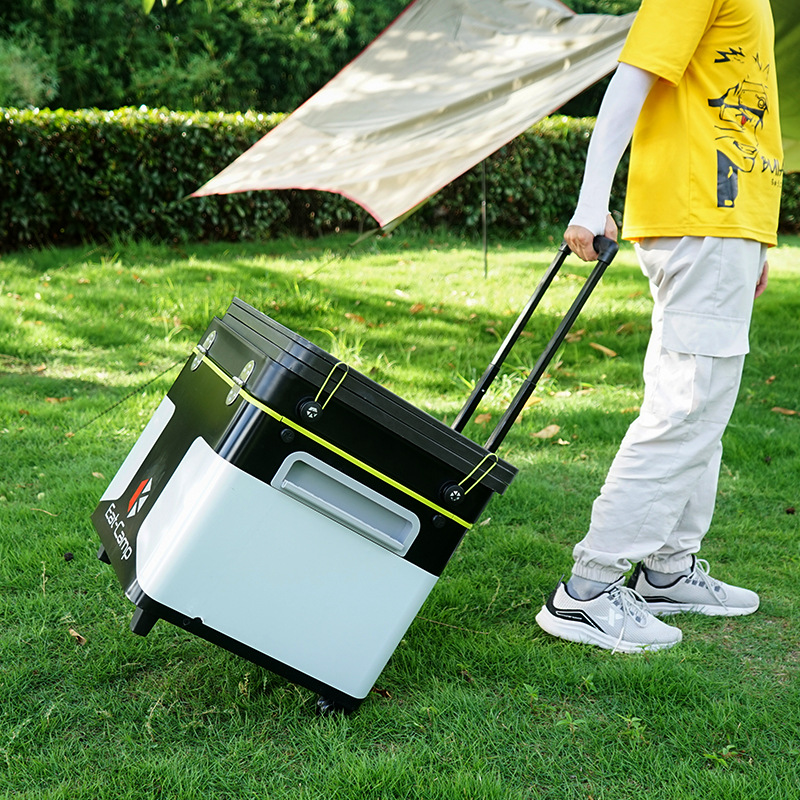 طاولة مطبخ متنقلة للتخييم، محط - مراجعة Camping Cooking Box وسعره