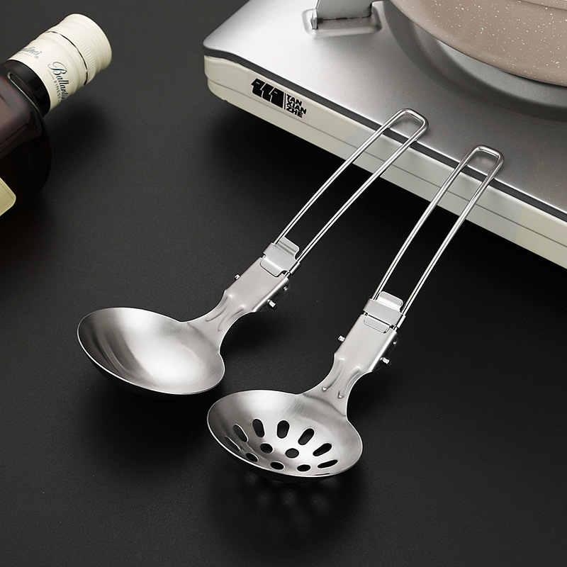 4 قطعة في الهواء الطلق للطي أد - مراجعة Camping Cooking Set For 4 وسعره