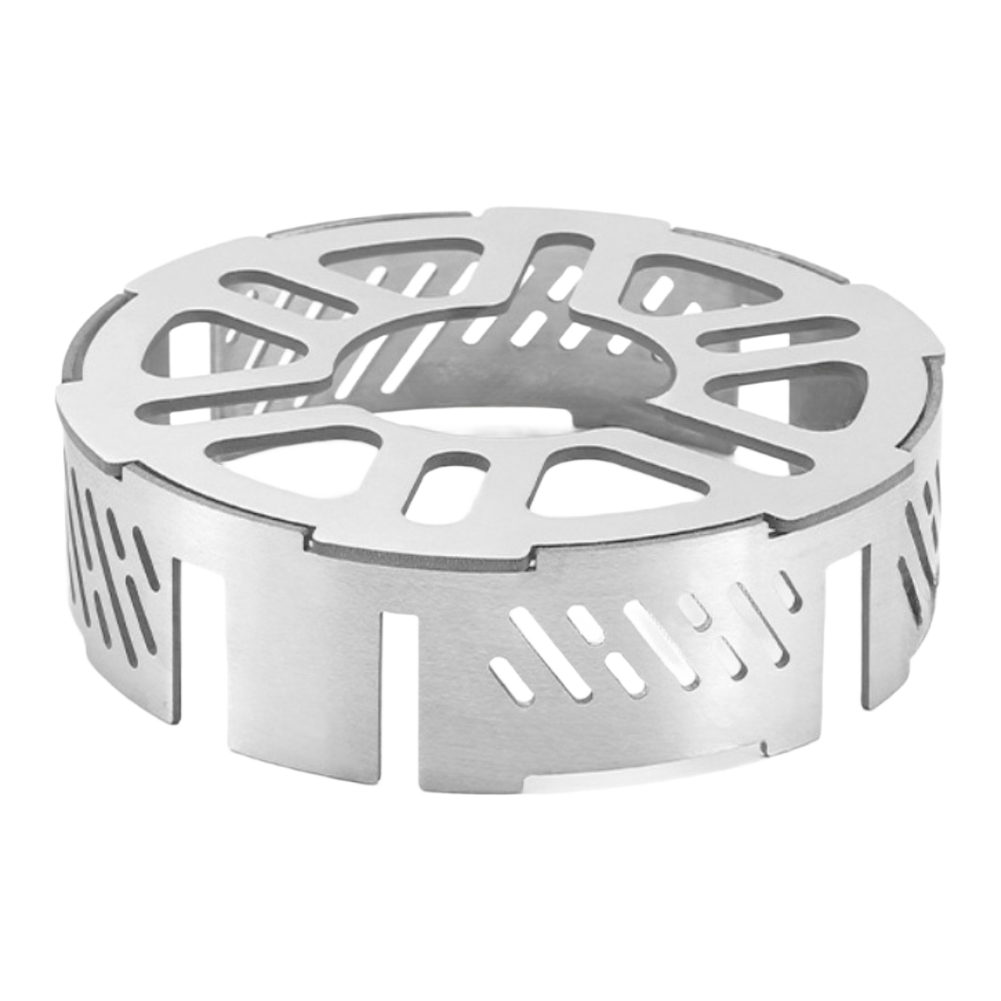 حلقة مقاومة للرياح من الفولاذ  - مراجعة Camping Cooking Ring وسعره