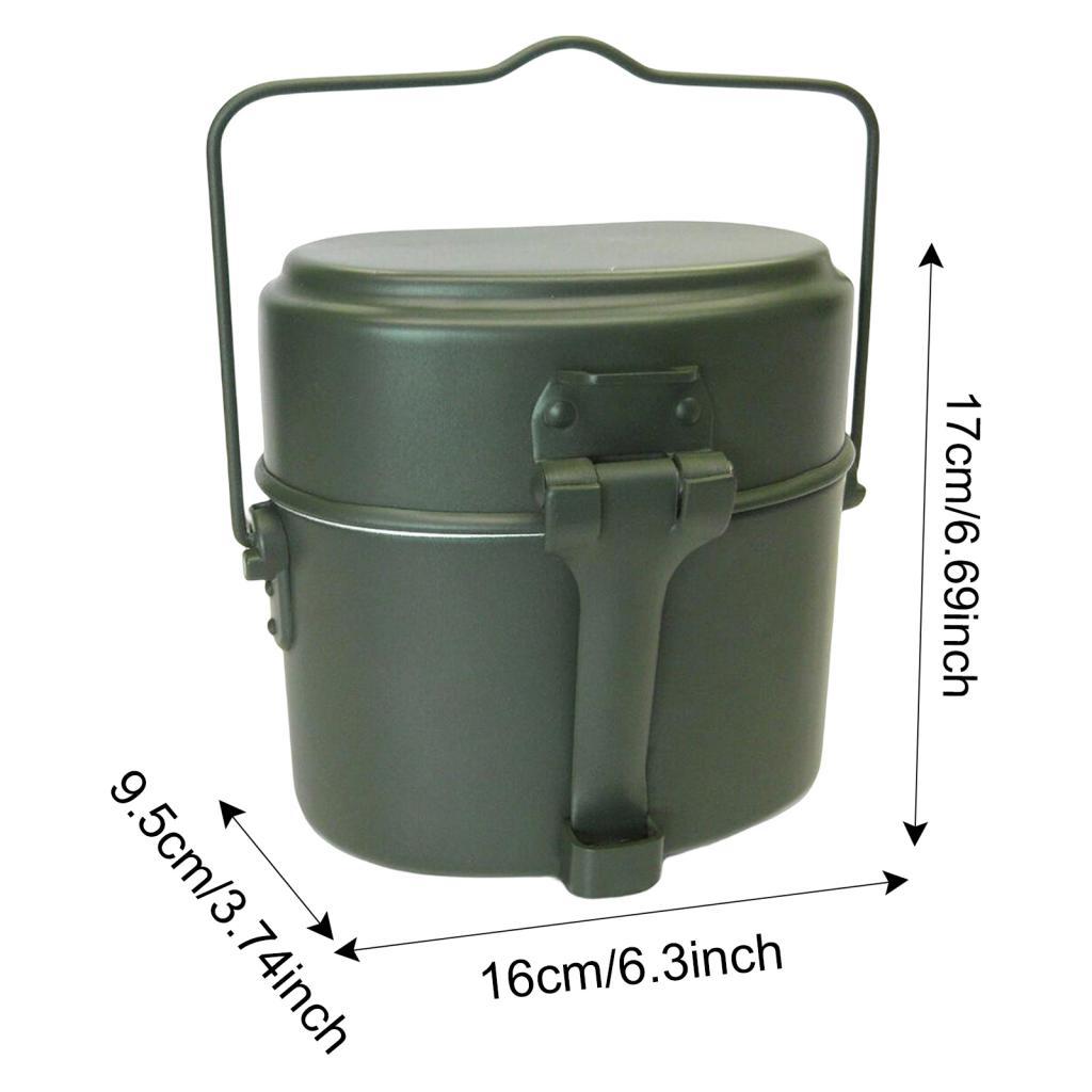 طقم أواني طهي خارجية من الألوم - مراجعة Camping Cooking Box Set وسعره