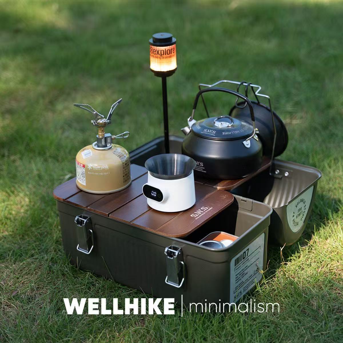 لوح خشبي قابل للطي بخمسة ألواح - مراجعة Camping Cooking Box وسعره