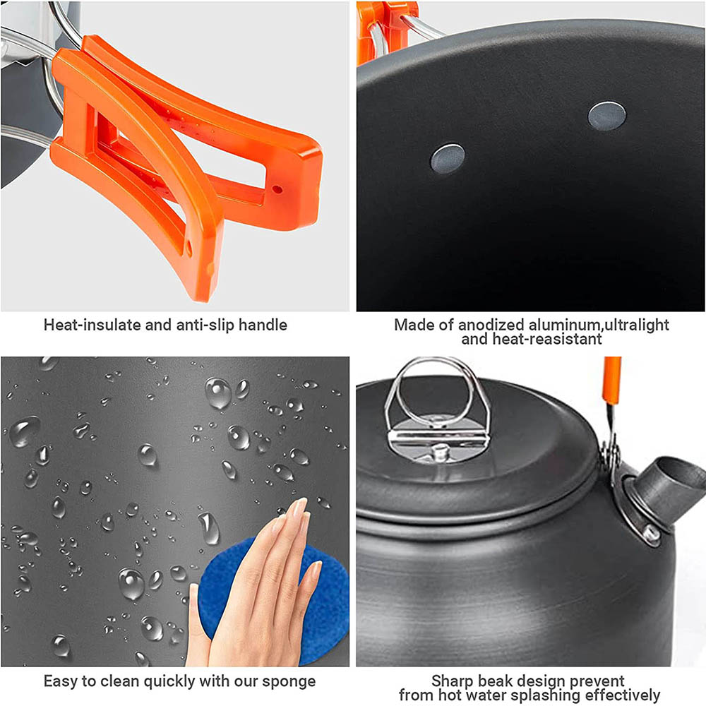 1 قطعة/1 مجموعة التخييم تجهيزا - مراجعة Camping Cooking Accessories Set وسعره