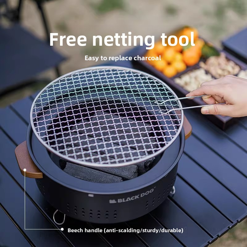معدات التخييم، شواية باربكيو خ - مراجعة Camping Cooking Range وسعره