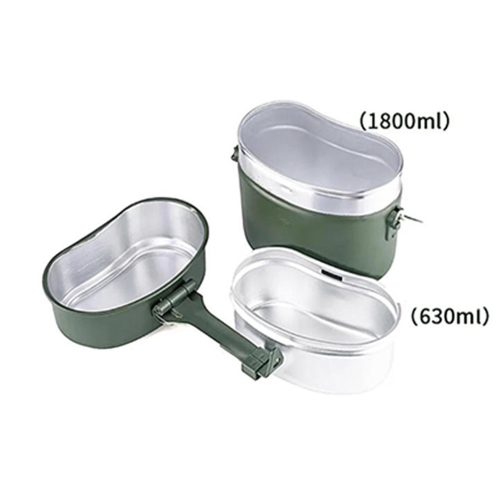 طقم علب غداء من الألومنيوم 3 ق - مراجعة Camping Cooking Box Set وسعره