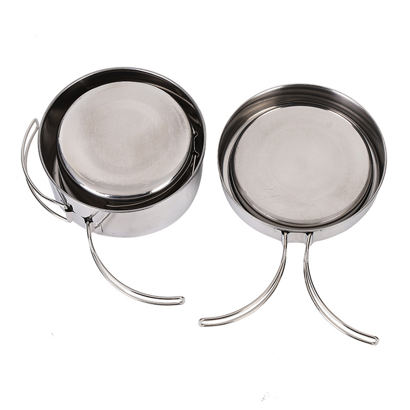 طقم أواني طهي للتخييم من الفول - مراجعة Camping Cooking Set For 4 وسعره