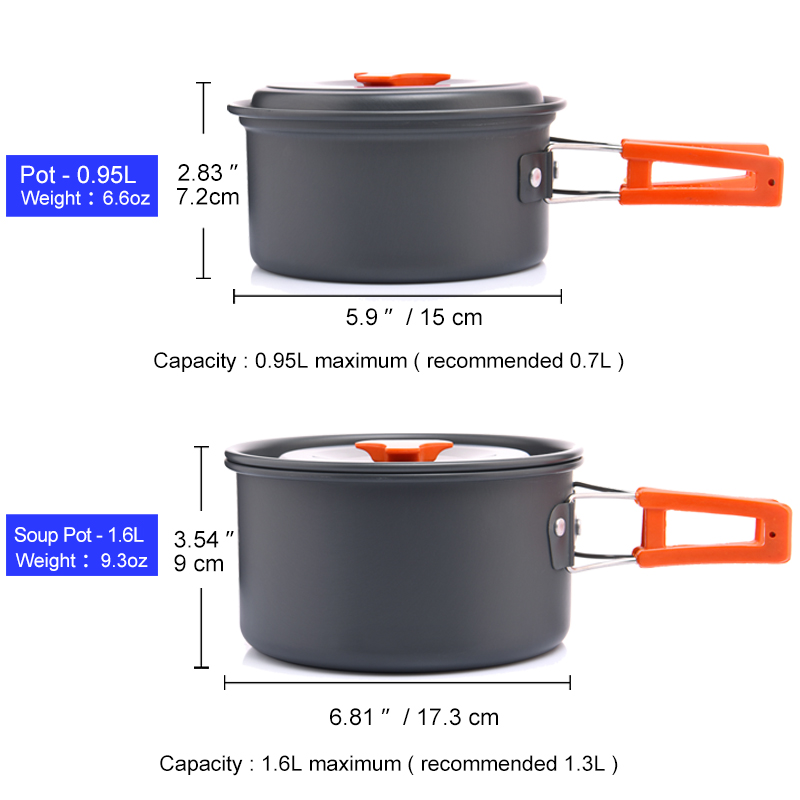 طقم أدوات طهي للتخييم في الهوا - مراجعة Camping Cooking Accessories Set وسعره