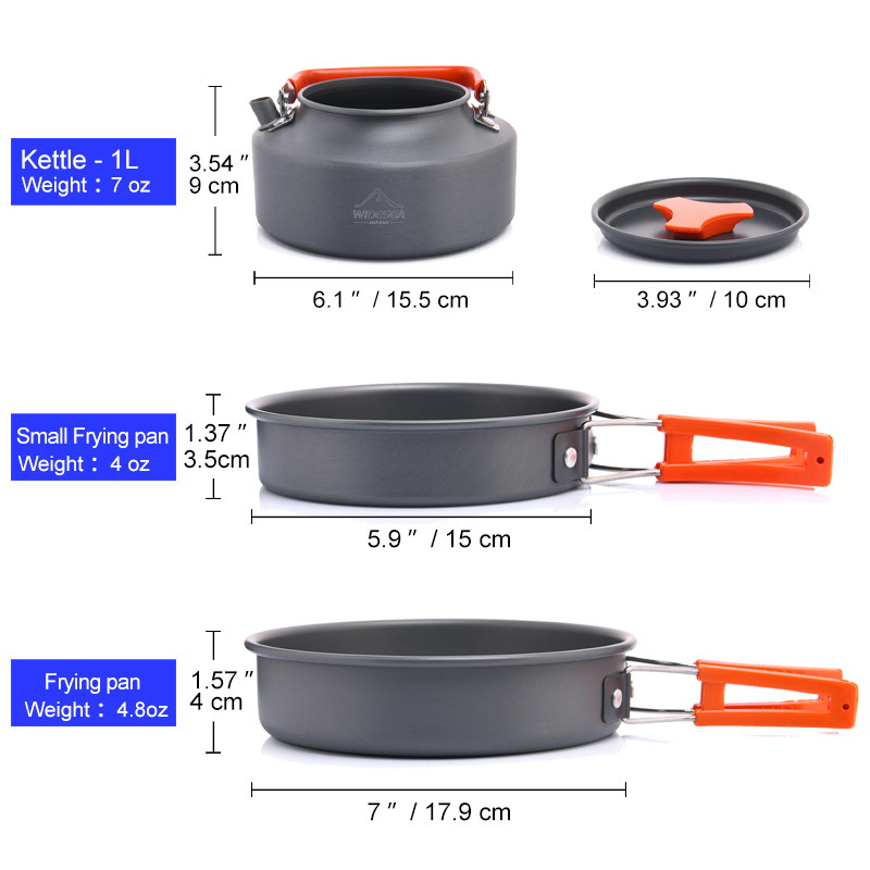 طقم أدوات طهي للتخييم في الهوا - مراجعة Camping Cooking Accessories Set وسعره