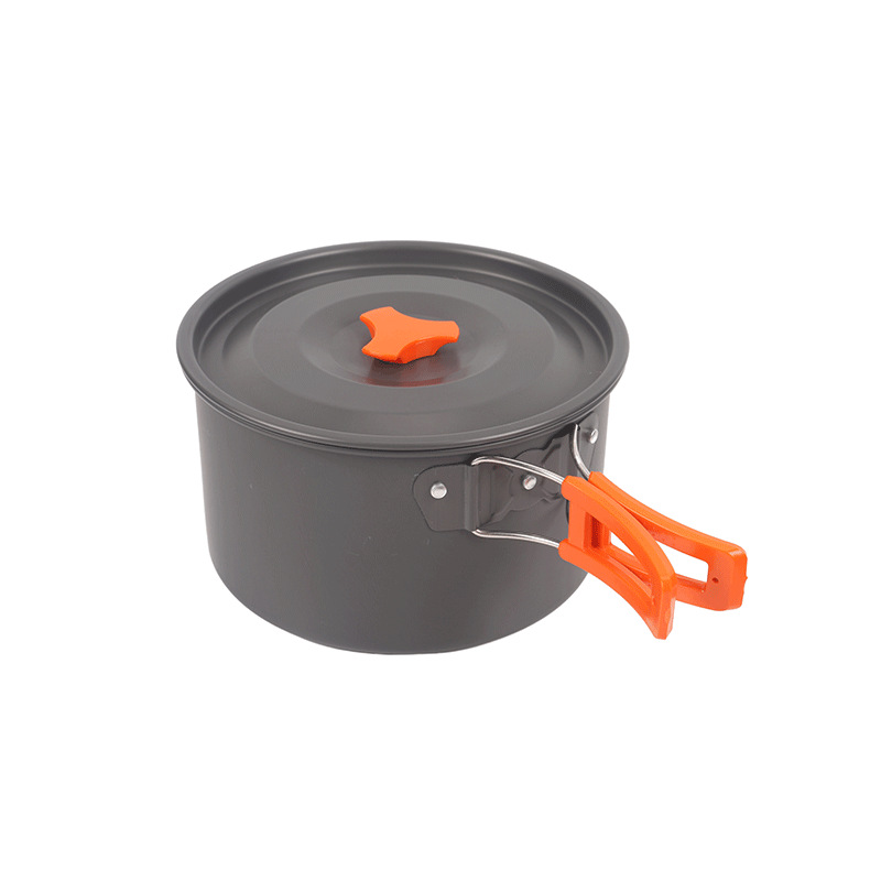 طقم أواني طهي محمول للاستخدام  - مراجعة Camping Cooking Set With Kettle وسعره