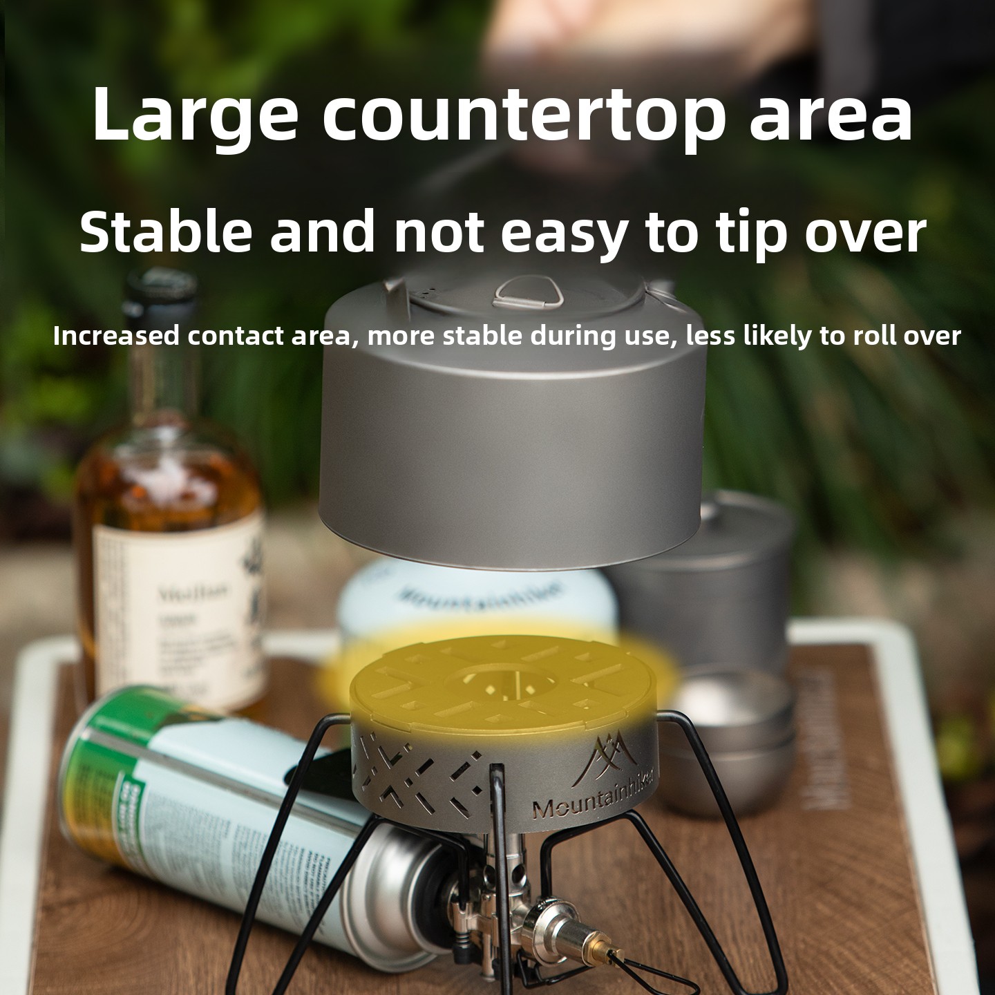 حلقة مقاومة للرياح من MOUNTAIN - مراجعة Camping Cooking Ring وسعره