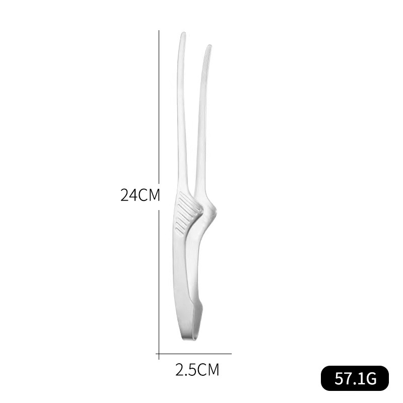 1/2 قطعة ملقط طعام من الفولاذ  - مراجعة Camping Cooking Accessories Set وسعره