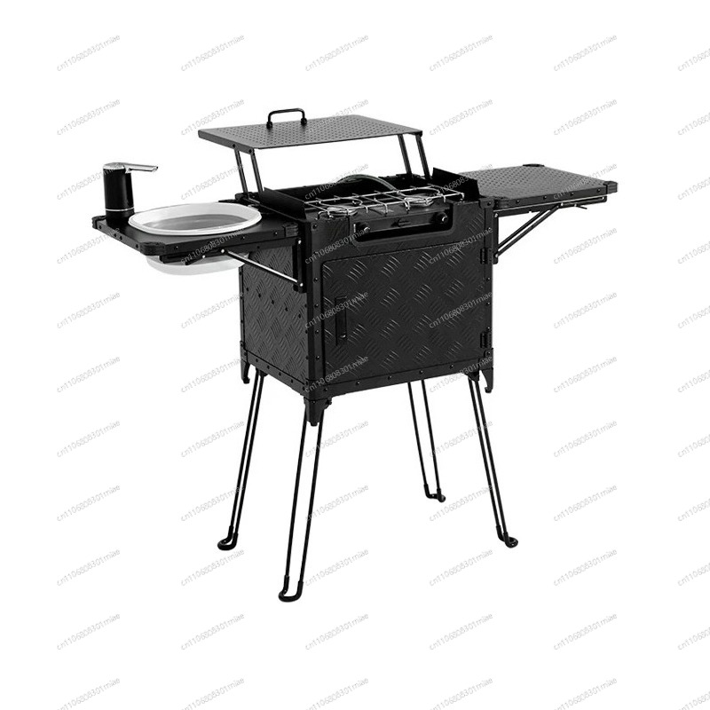 صندوق مطبخ محمول قابل للطي للت - مراجعة Camping Cooking Box Set وسعره