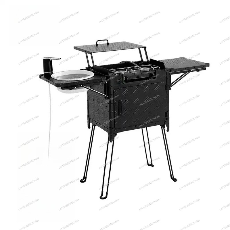 صندوق مطبخ محمول قابل للطي للت - مراجعة Camping Cooking Box Set وسعره