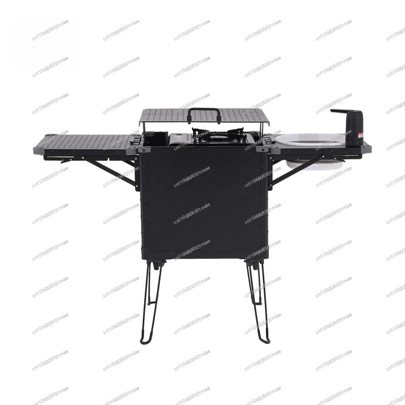 صندوق مطبخ محمول قابل للطي للت - مراجعة Camping Cooking Box Set وسعره