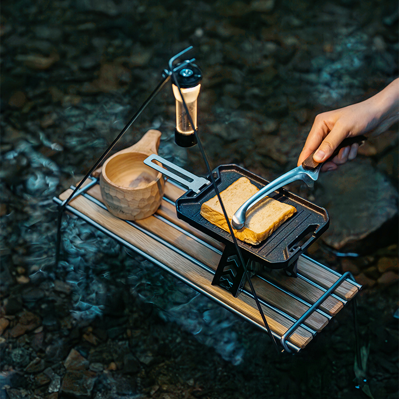 مقلاة شواء خارجية صغيرة من COO - مراجعة Camping Cooking Box وسعره