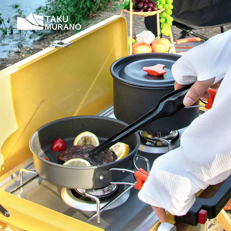 مجموعة أدوات الطهي للتخييم، أو - مراجعة Camping Cooking Accessories Set وسعره