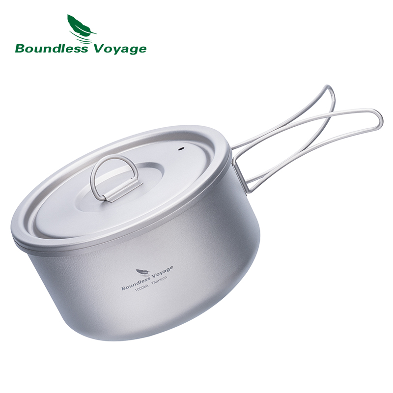 وعاء تخييم من التيتانيوم بدون  - مراجعة Camping Cooking Lightweight وسعره