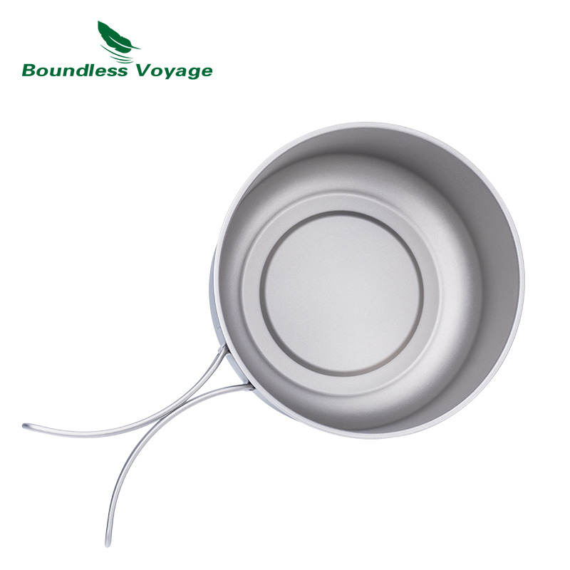 وعاء تخييم من التيتانيوم بدون  - مراجعة Camping Cooking Lightweight وسعره