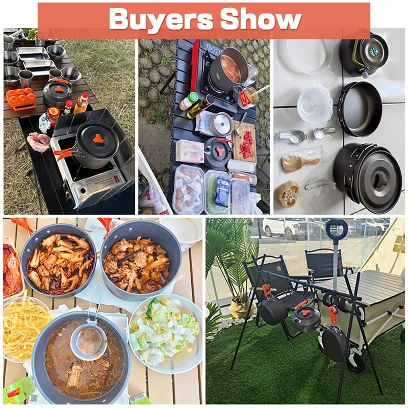 مجموعة أدوات الطهي للتخييم، أد - مراجعة Camping Cooking Accessories Set وسعره
