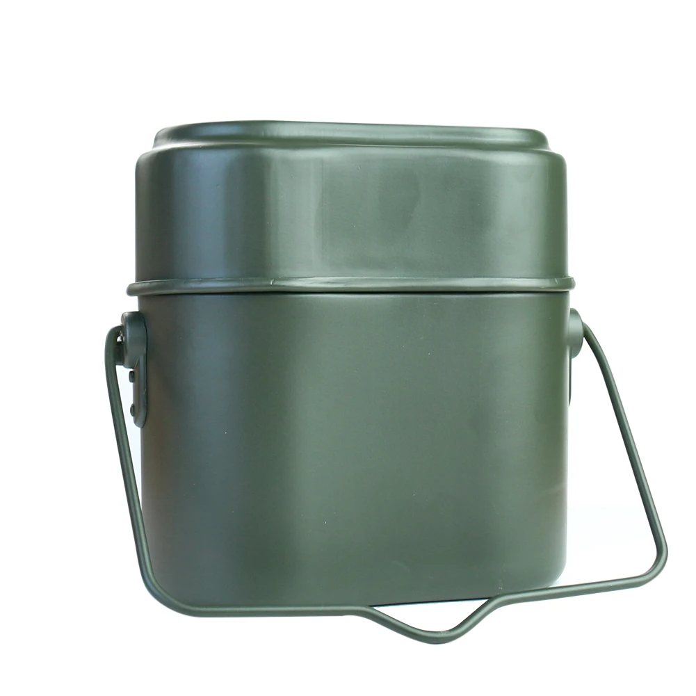طقم وعاء وصحن محمول من السبائك - مراجعة Camping Cooking Lightweight وسعره