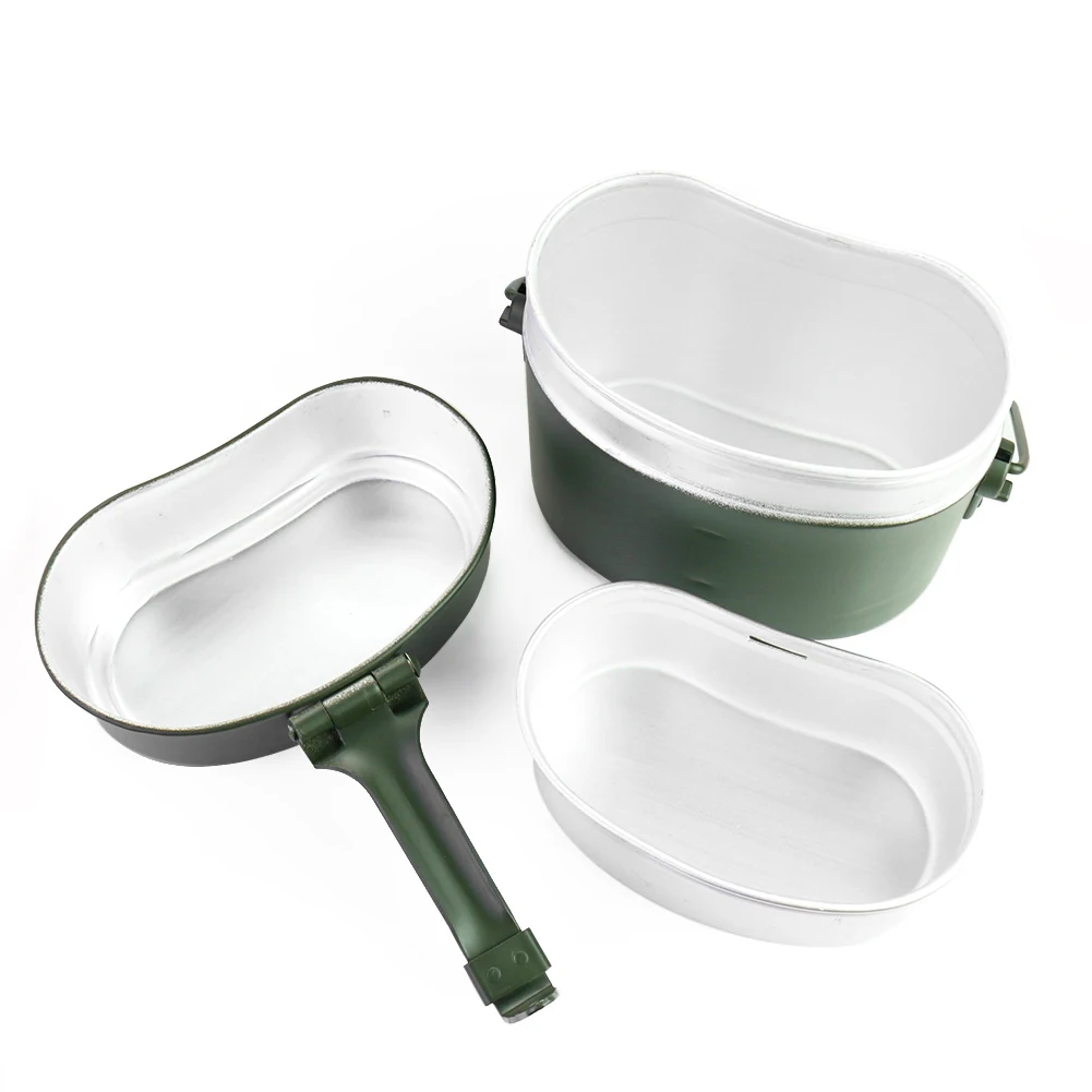 طقم وعاء وصحن محمول من السبائك - مراجعة Camping Cooking Lightweight وسعره